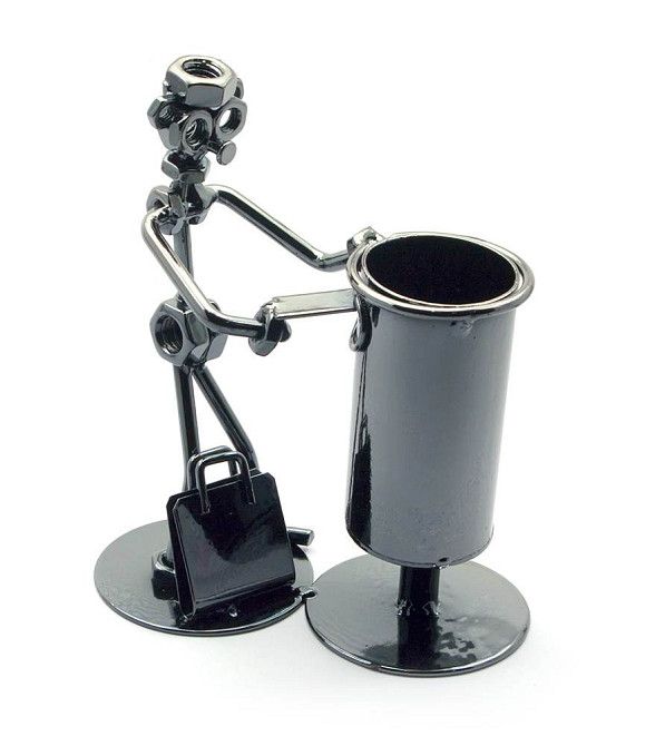 Техно-арт подставка для ручек+визитница Почта Киев - изображение 1