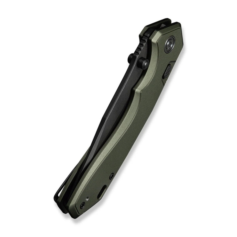 Нож складной туристический Civvi Elite Brova, (8.7 см) CPM S35VN / Aluminum зеленый Киев - изображение 6