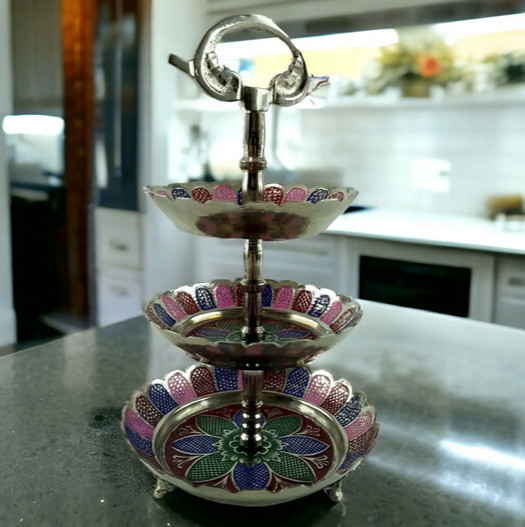 Конфетница из бронзы трехярусная Киев - изображение 3