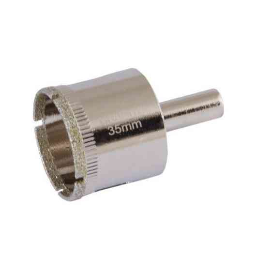 Свердло трубчасте з алмазним напиленням для скла та плитки 35 мм Харків