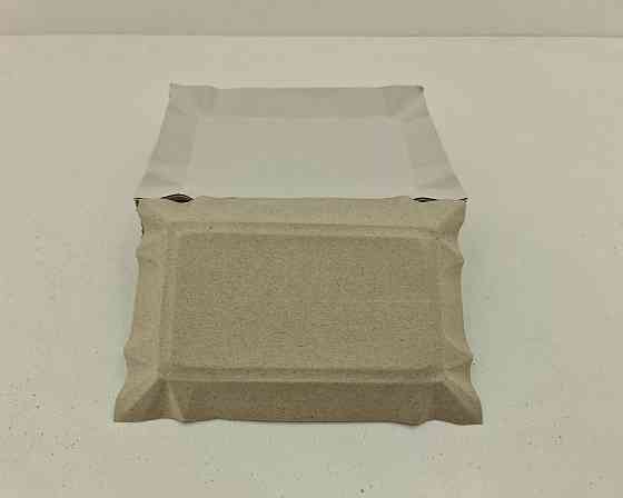 Тарелки одноразовые бумажные 130х190х0,3 прямоугольная плотная (100 шт) Харьков