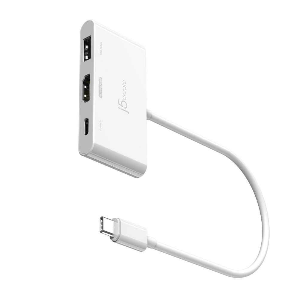USB-хаб J5create USB-C 3-в-1 White (JCA399-N) ( 10464 ) Харків - фото 7