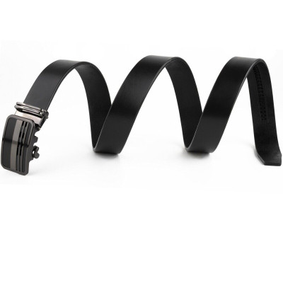 Ремень Vintage Мужской с автоматической пряжкой полоски Черный (20292) Винница - изображение 5