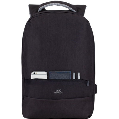 Рюкзак для ноутбука RivaCase 15.6" 7562 water-reppelent, anti-theft, Black (7562Black) Вінниця - фото 3