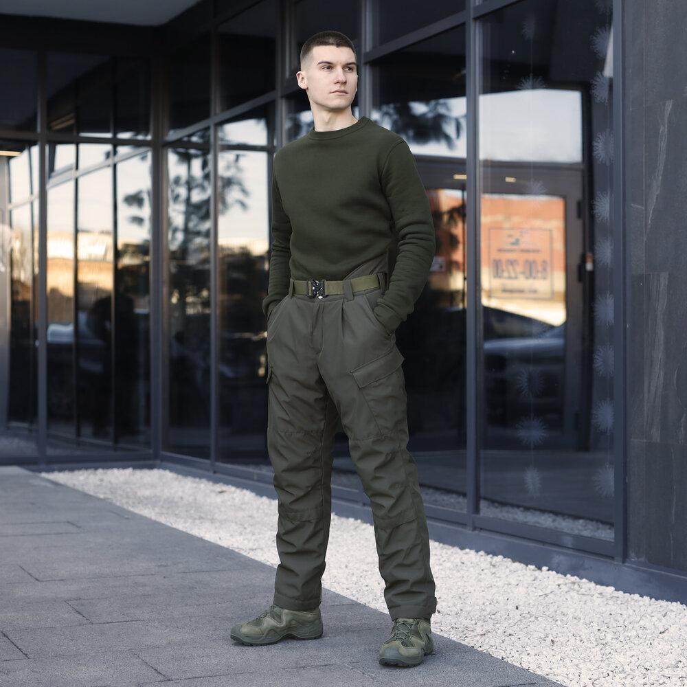 Зимние мужские хаки брюки Pobedov Fight. Утепленные мужские брюки зимние хаки Киев - изображение 9