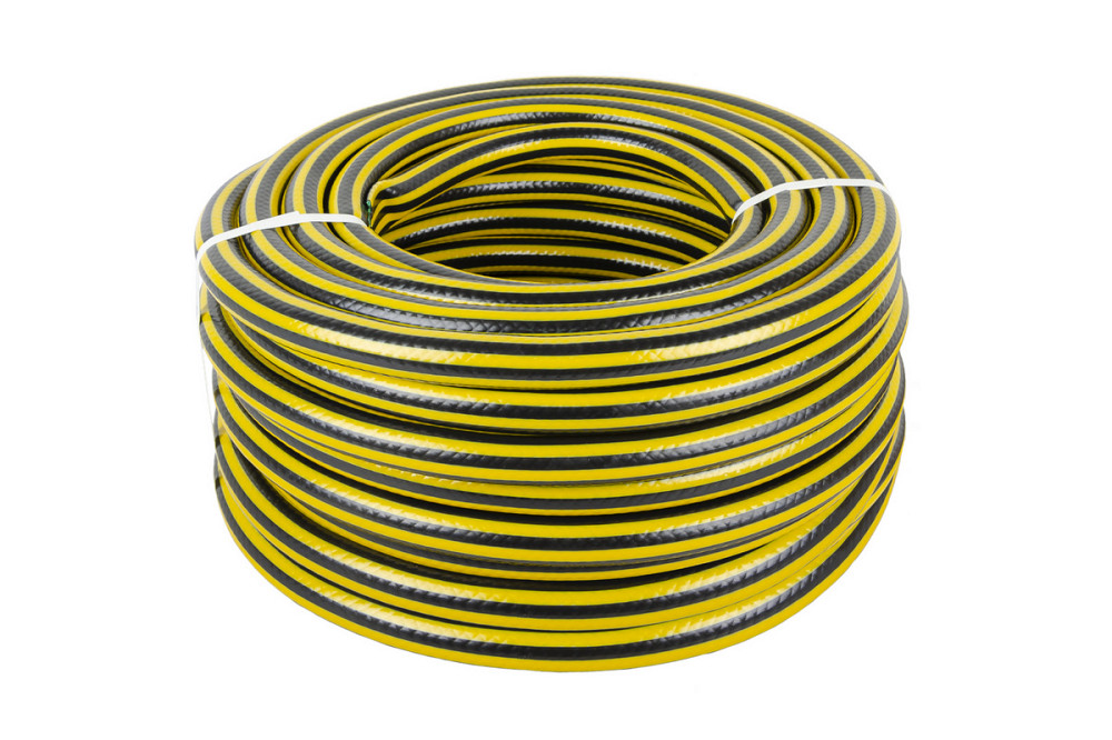 MASTERTOOL Шланг садовий для поливу MASTERTOOL "PCHELKA" ¾" 30 м чорно-жовтий 92-1068 Коломия - фото 3