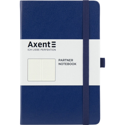 Книга записна Axent Partner 125х195 мм в точку 96 аркушів Синя (8306-02-A) Вінниця - фото 1