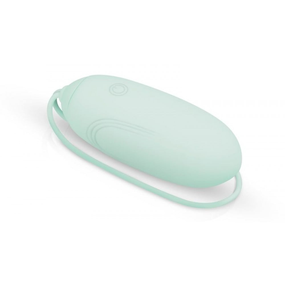 Виброяйцо с дистанционным пультом Luv Egg, силиконовое, зеленое, 6.5 х 3.5 см Sex Aura Киев - изображение 2