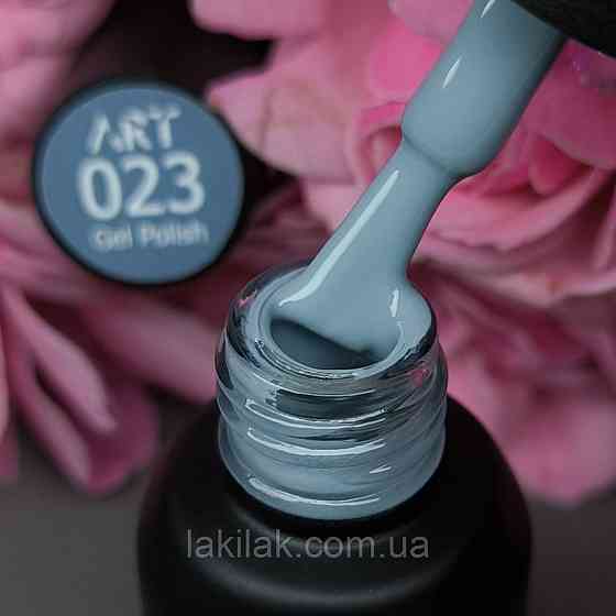 Гель-лак ART in detail 23 (пильний блакитно-сірий) 6мл Херсон