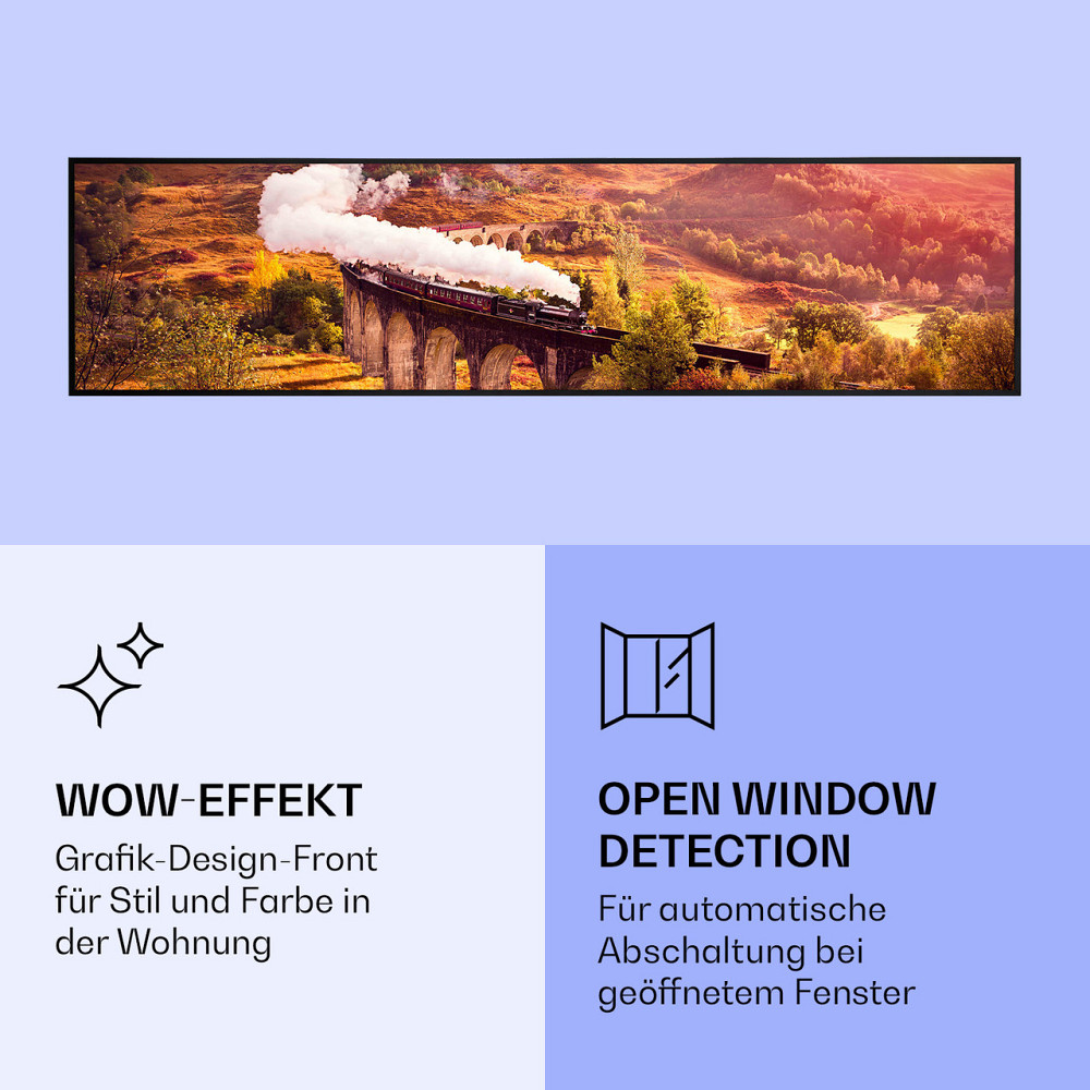 Wonderwall Air Art Интеллектуальный инфракрасный обогреватель 120x30 см 350 Вт 120 x 30 см | тренироваться Ровно - изображение 6