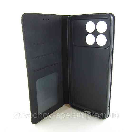 Чохол-книжка Xiaomi Redmi K70e Захист камери (чорний) Одеса