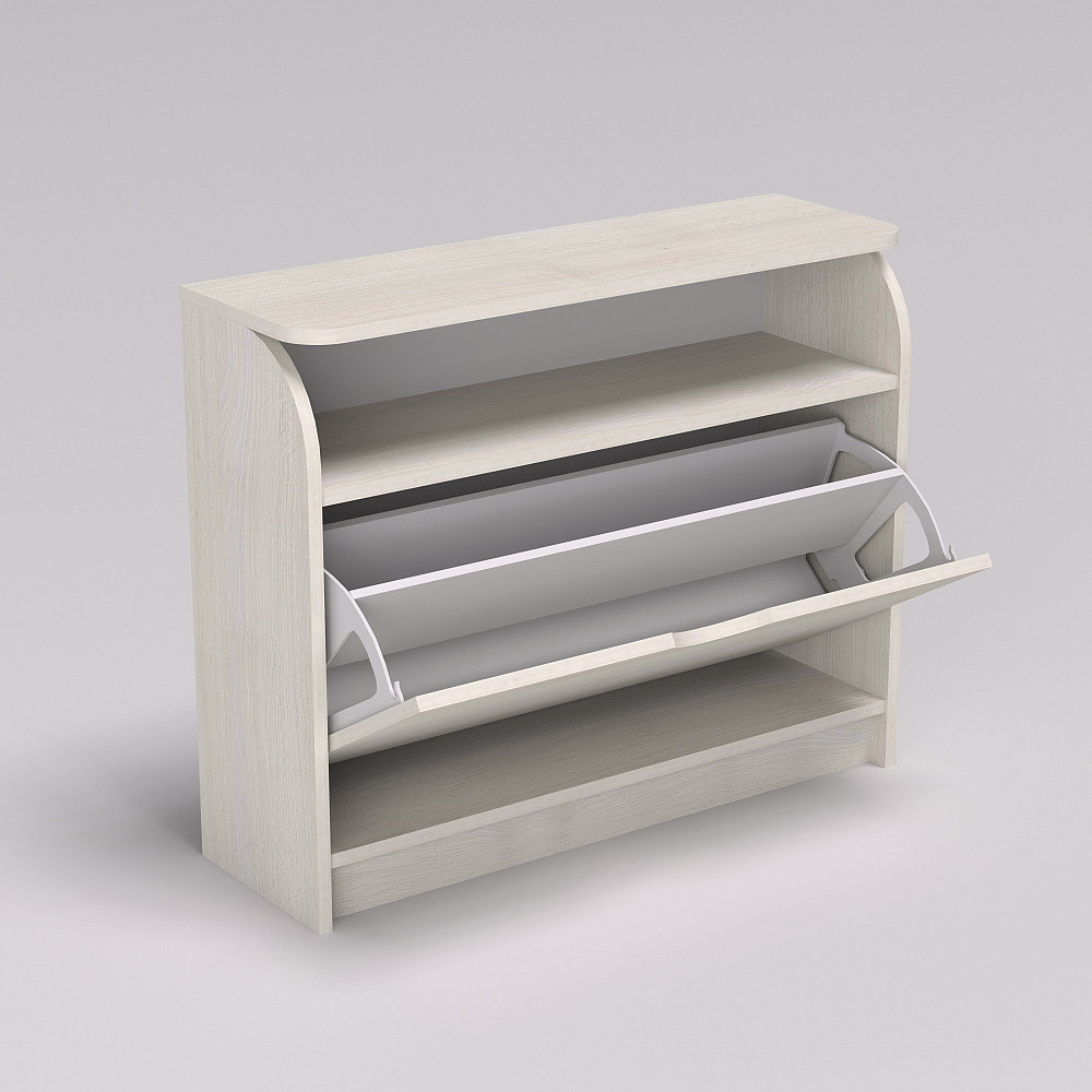 Тумба для обуви №3, Дуб Шамоні Світлий, 800/250/650 Львов - изображение 5