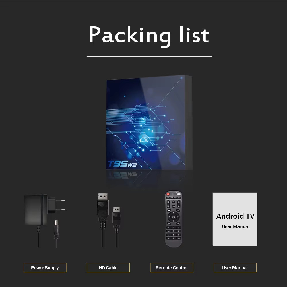 Медіаплеєр T95 T95W2 2/16 ( Чорний ) Харьков - изображение 9