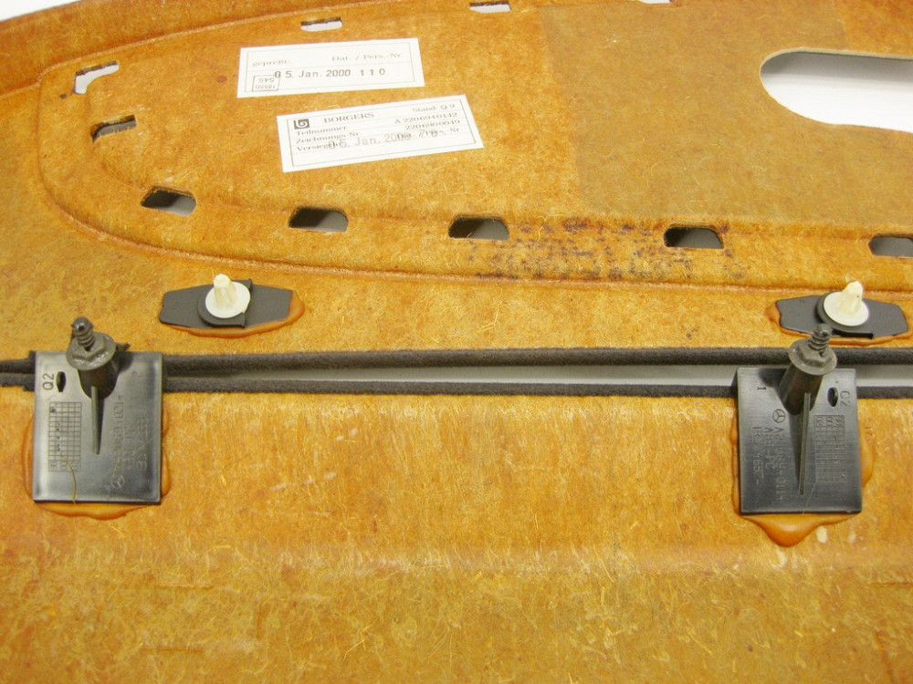 Mercedes-Benz  A2206940142 Задня полиця під шторку заднього скла антрацит S-Class W220 Одеса - фото 6