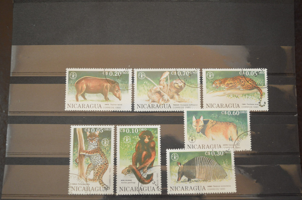 Марки. Серия. Нікарагуа. (Гаш.) Полтава - фото 1