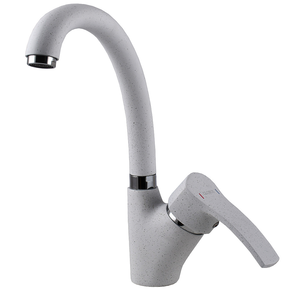Змішувач для кухні Globus Lux QUEENSLAND GLQU-0203S-BIG-7-WHITE Тернопіль - фото 3