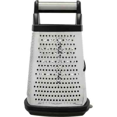 Терка KitchenAid Universal чотирьохстороння з контейнером, чорна (KQG300OSOBE) Вінниця