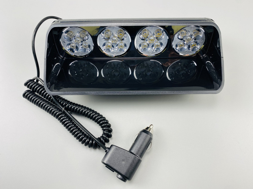 Маячок проблисковий S20 стробоскоп 9-80V 4led діодів мигалка мигалка помаранчевий спалах під скло Мукачево - фото 8