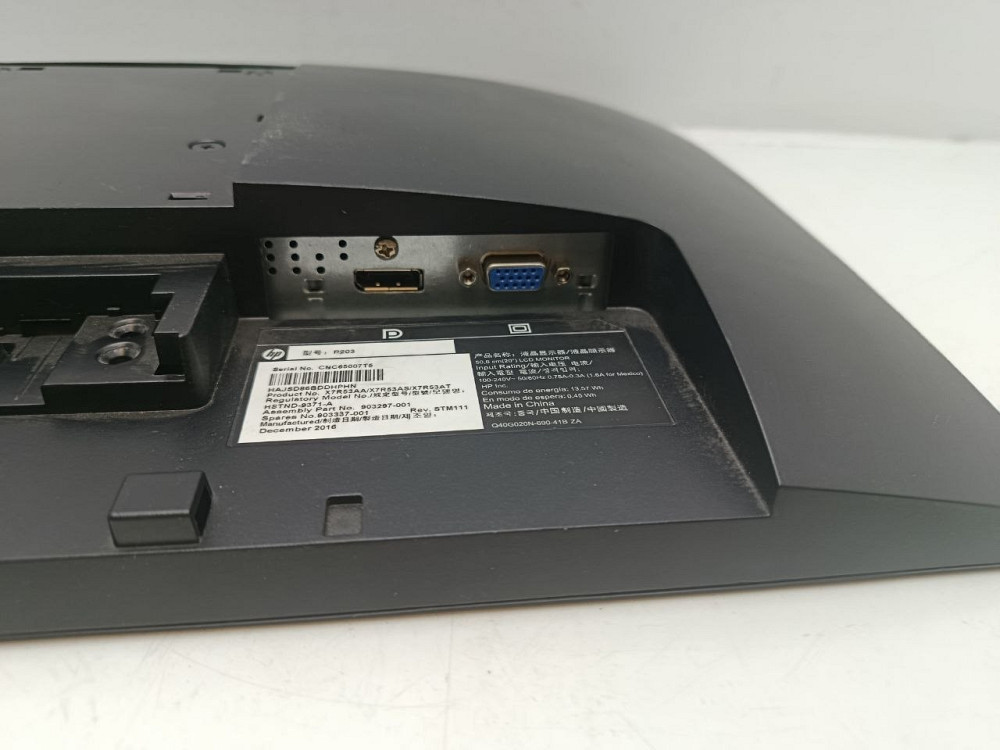 Монітор 20" HP ProDisplay P203 Black (товар вживаний) Луцьк - фото 4