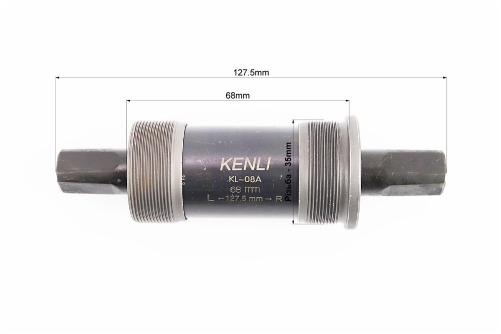 Картридж-каретка "квадрат" MTB 68х127,5мм, KL-08A Київ - фото 2