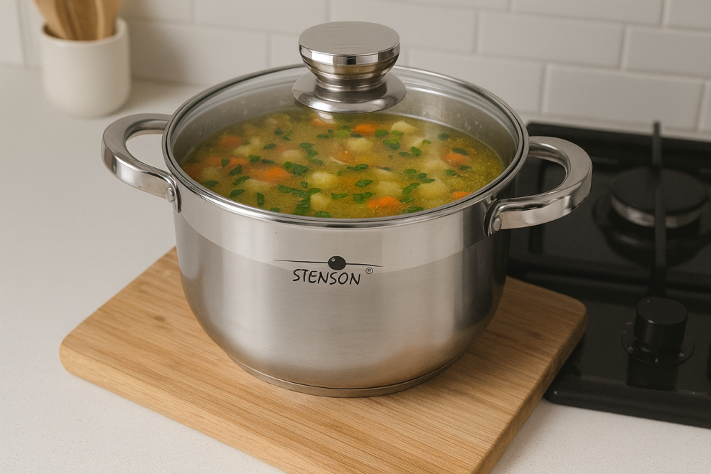 Каструля з кришкою інд.дно "Classico" 4.7л 24*13см Київ - фото 2