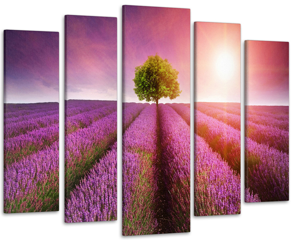 Модульна картина Полі Лаванда Art-47_5 Київ - фото 1