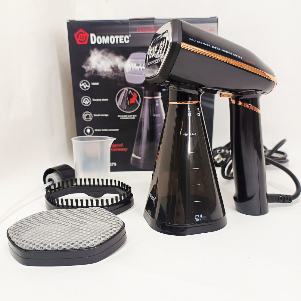 Удобный ручной отпариватель Domotec, Компактный паровой утюг для путешествий, Отпариватель для блузки QG-20 Львов - изображение 7