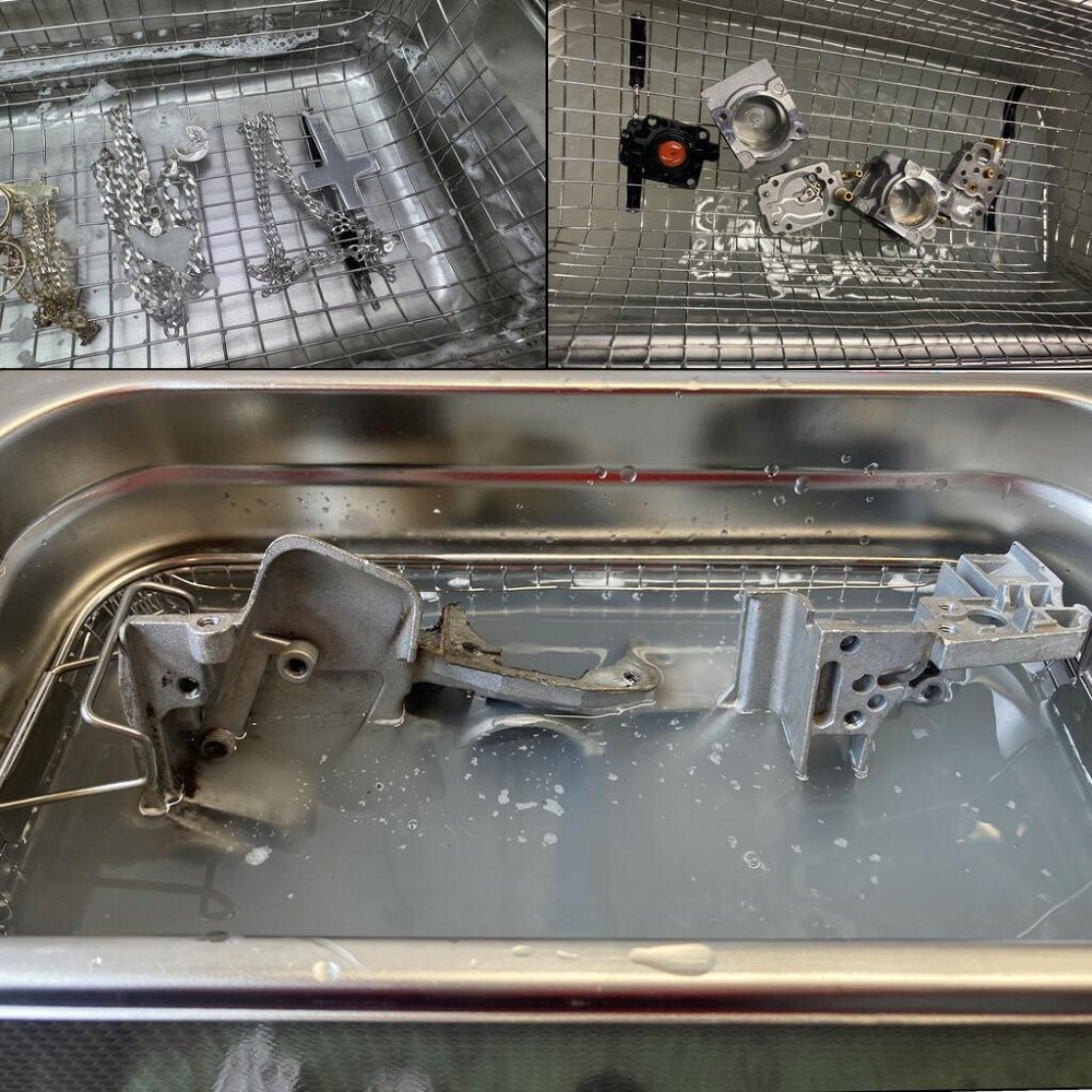 Ультразвуковий очищувач мийка для дезінфекції 6,5 літрів 200 Вт Mar-Pol (M90075) Нововолинськ - фото 9