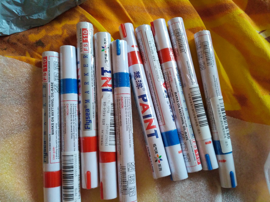 Маркер для авто, мото, вело шин Синій Київ - фото 4