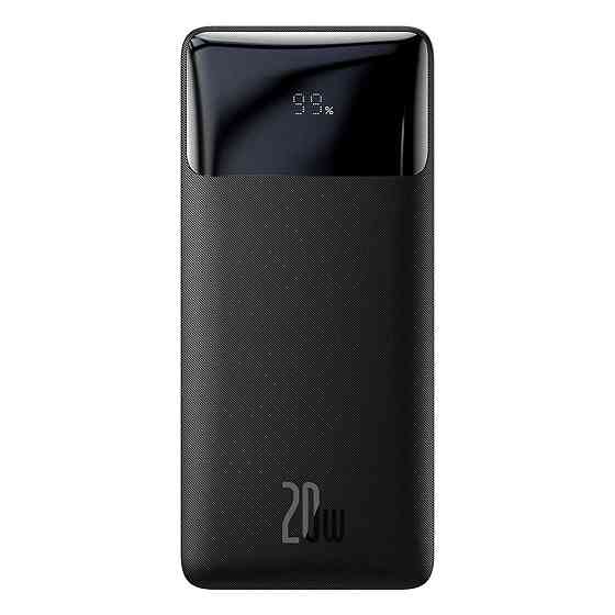 Power bank (Зовнішній акумулятор) Baseus Bipow 20W 10000 mAh PPBD050301 (Чорний) Миколаїв
