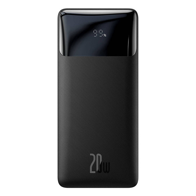 Power bank (Зовнішній акумулятор) Baseus Bipow 20W 10000 mAh PPBD050301 (Чорний) Николаев - изображение 2