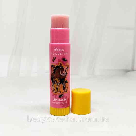Дитячий бальзам для губ з ароматом Малини Disney Lip Balm Set Львів