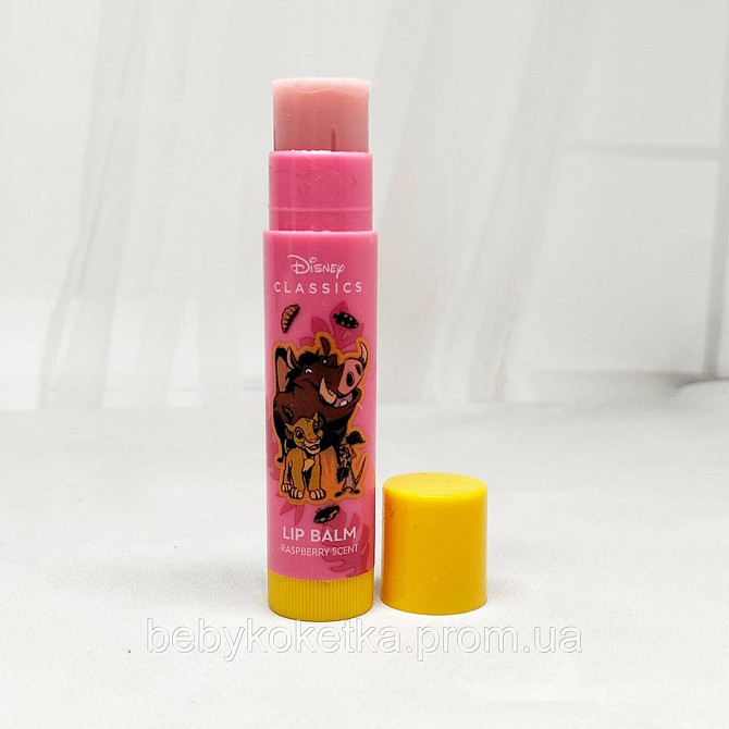 Дитячий бальзам для губ з ароматом Малини Disney Lip Balm Set Львів - фото 2