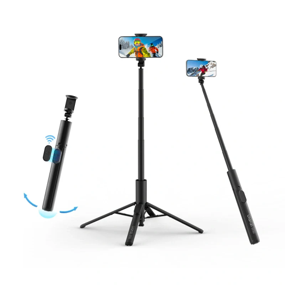 Селфі-монопод Ulanzi Ulanzi MT86 Automatic Phone Tripod(Phone Clamp,Black) Одеса
