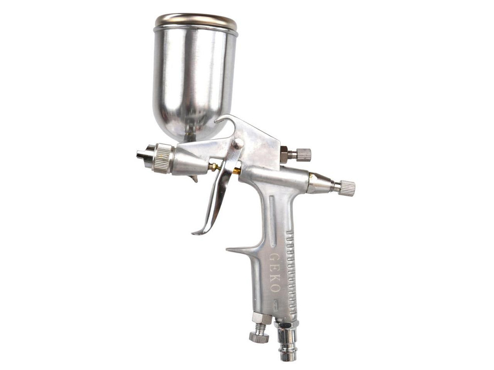 Міні Пульверизатор F-2, HVLP, 0,5 мм, бачок 200 мл алюмінієвий Киев - изображение 5