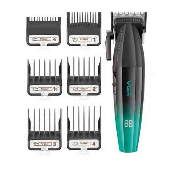 Акумуляторний універсальний тример для стрижки VGR, Бездротова машинка для стрижки волосся FD-82 Львів