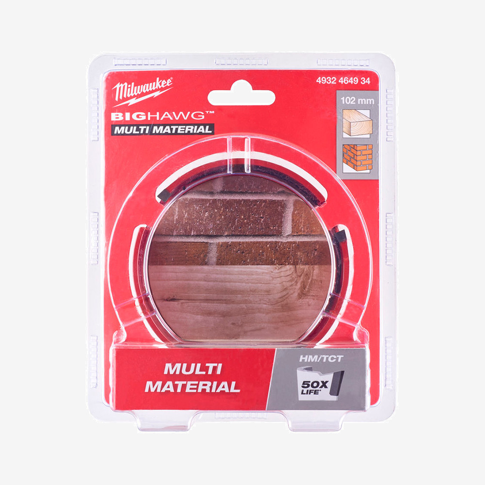Коронка по мультіматеріалу MILWAUKEE Bighawg, Ø102мм Одеса - фото 2
