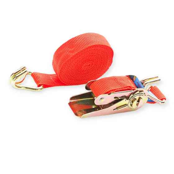 Трос стяжний 0,5т х 5м х 25мм металева ручка поліпропілен сила Мукачево