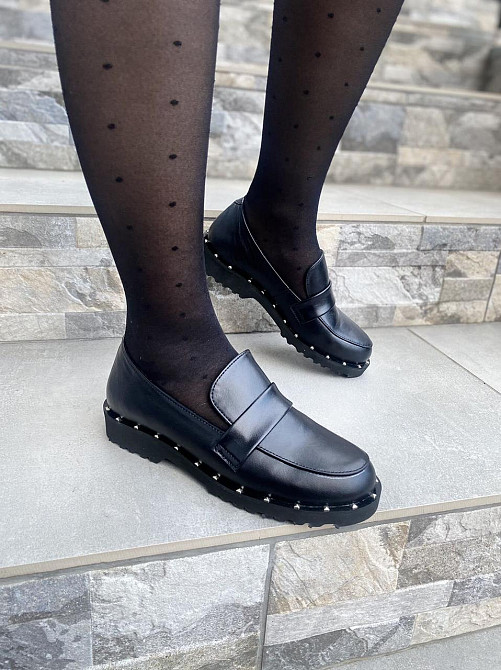 Lexi Туфлі жіночі Lexi 2006 чорні (весна-осінь, шкіра натуральна) (2643) 36-40 39 Коломыя - изображение 1