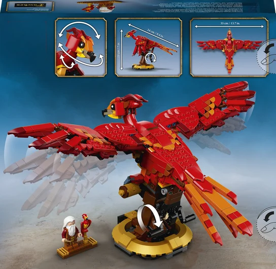 Конструктор Harry Potter: Fawkes, Dumbledore’s Phoenix (76394) Киев
