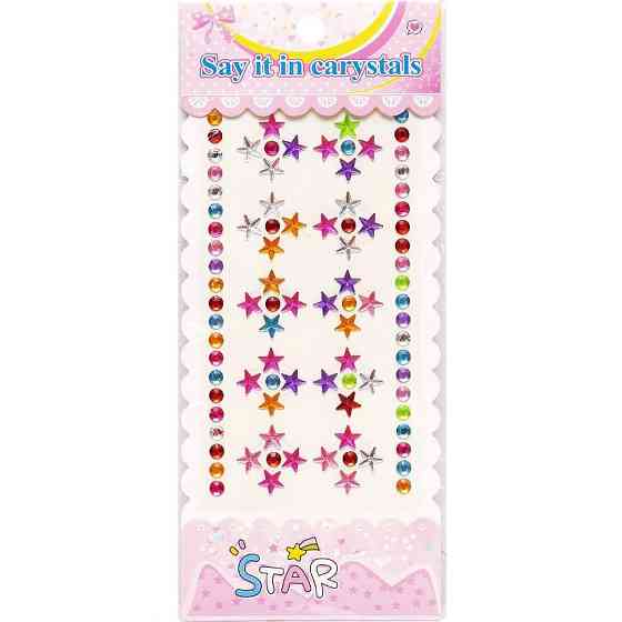 Наклейка камені "Зіроньки" XY-005 для авто, ноутбуків, телефонів Вид 3 Вінниця