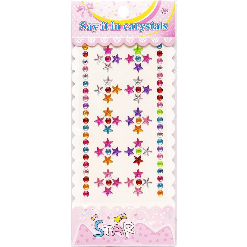 Наклейка камені "Зіроньки" XY-005 для авто, ноутбуків, телефонів Вид 3 Вінниця - фото 1