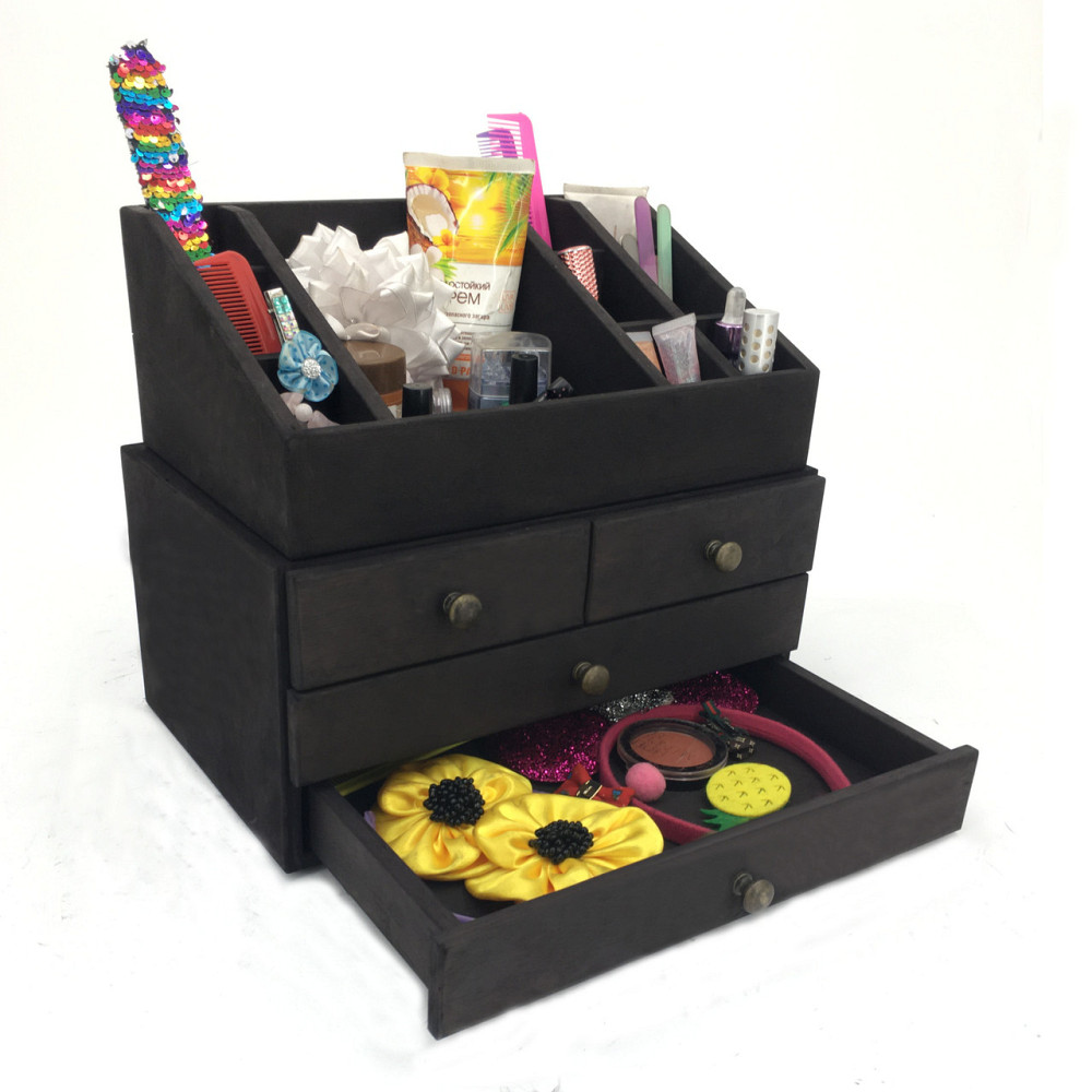 Органайзер для косметики "Зенобія" венге Миколаїв - фото 5