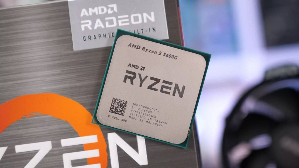 Процесор AMD Ryzen 5 5600G (3.9 GHz 16 MB 65 W AM4) Tray (100-000000252) ( Для настільного ПК ) Харків - фото 1