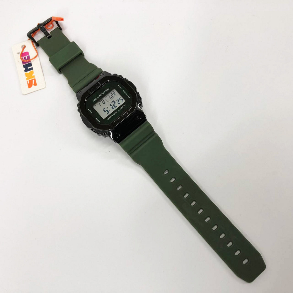 Брендові чоловічі годинники, Спеціальні годинники для армії чоловічі спортивні з крокоміром HR-85 Львів - фото 1