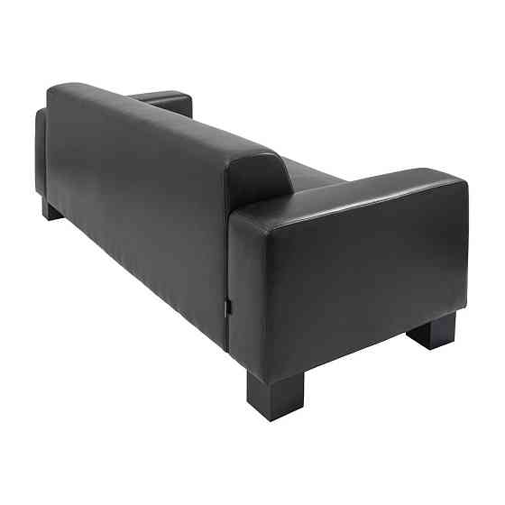 Диван Bruno Трійка 210*83*75H Екошкіра Чорний Київ