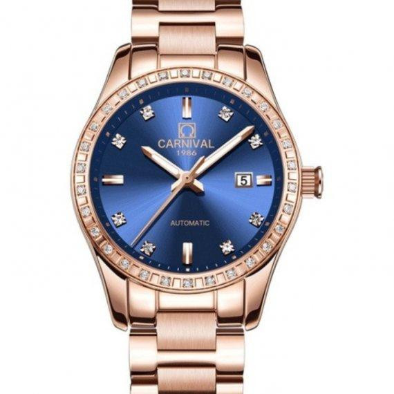 Жіночий механічний класичний годинник Carnival Maldives Вінниця - фото 1