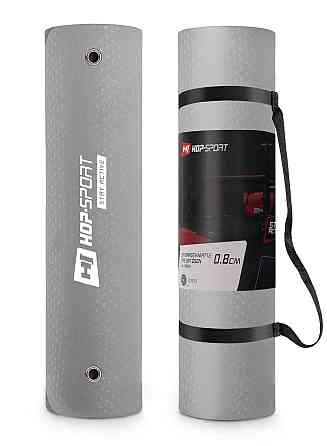 Коврик с отверстиями Hop-Sport TPE 0,8см HS-T008GM серый Киев