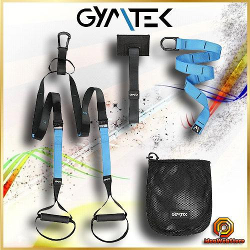 Петлі для тренувань TRX Gymtek Pro професійні петлі для силових вправ і кросфіту блакитні Київ - фото 1