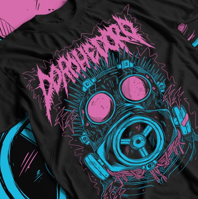 Футболка для мальчика аниме Дорохедоро Велкоме То Кхаос оверсайз (рост от 165 до 180 ) Черний AnimeJ0633m Днепр - изображение 1